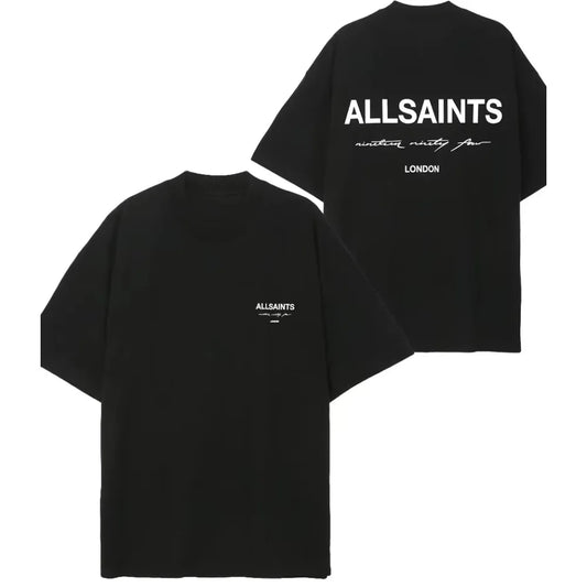 חולצה ALLSAINT קצרה אוברסייז