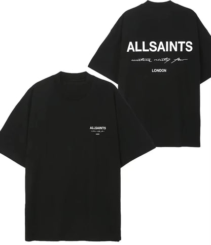 חולצה ALLSAINT קצרה אוברסייז